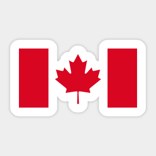 Canada Flag - Red Sticker